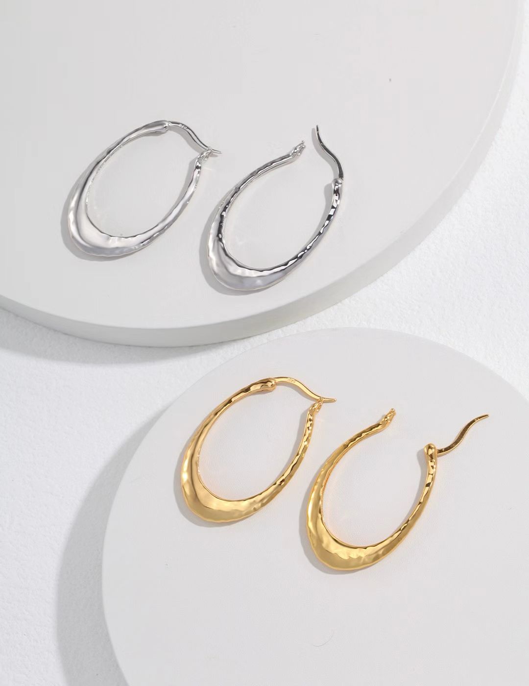 Orb Flow Hoop Earrings